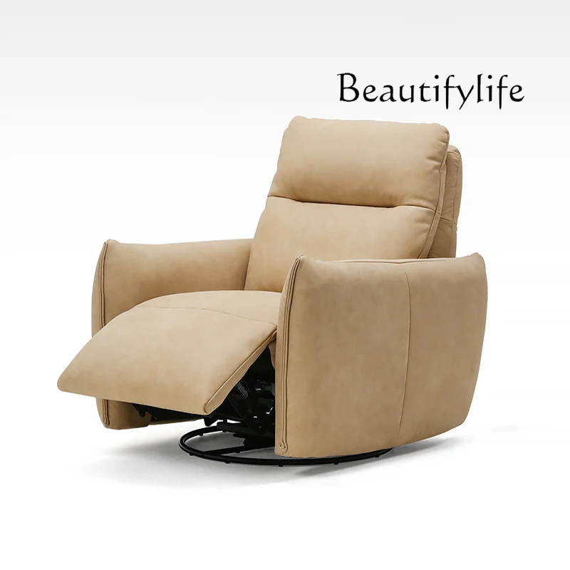 

Nordic Berlin series Bauhaus electric adjustable rotatable leather sofa leisure chair
