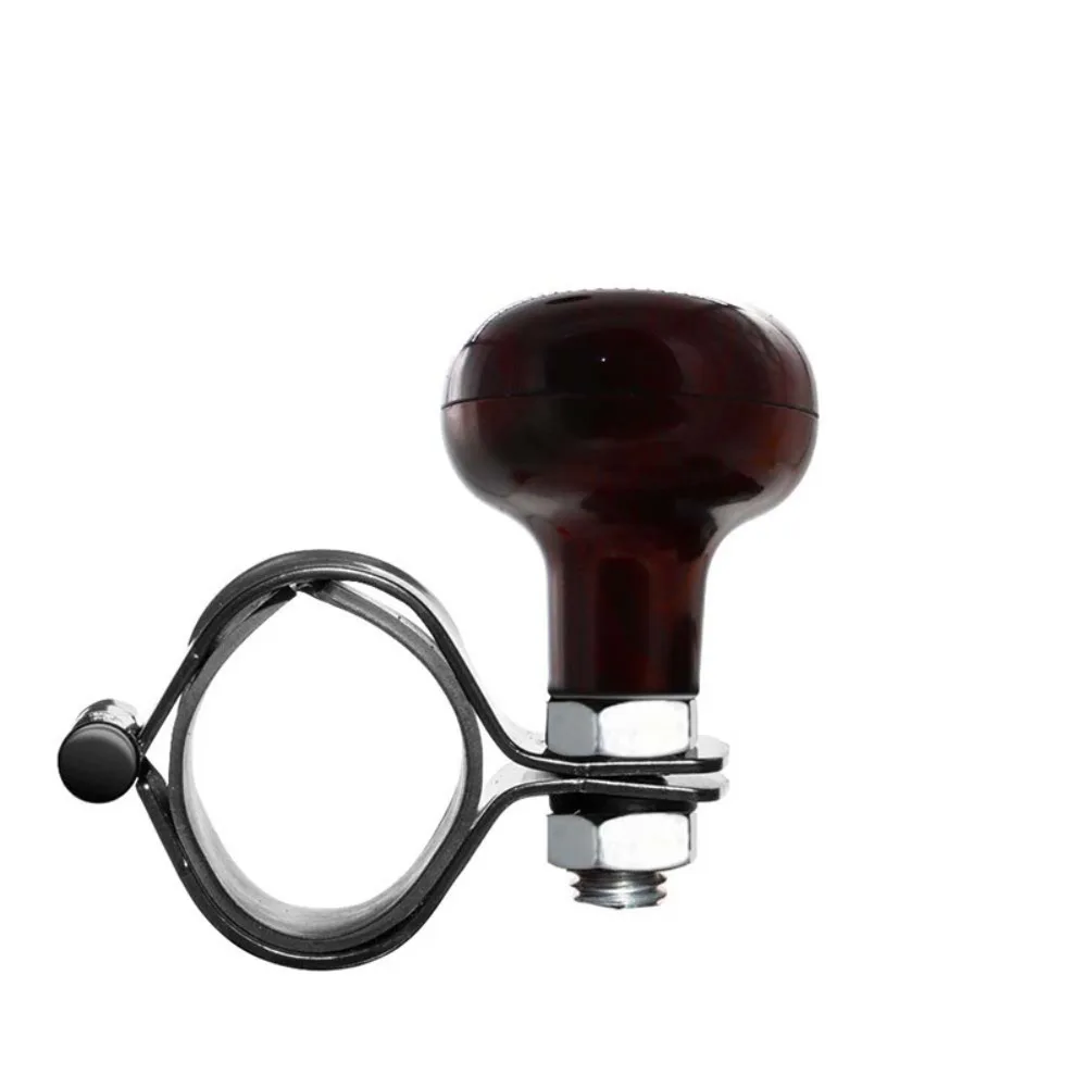 Universal ABS Steering Wheel Spinner Knob Rotating Adapter Steering Wheel Ball Handle Black Car Turning Car Accessories Auto