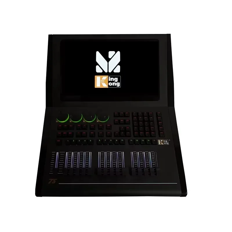 DMX512 컨트롤러 무대 장비 무빙 헤드 조명 콘솔 컨트롤러 조명 T3 경량 무대 콘솔 킹콩 믹서