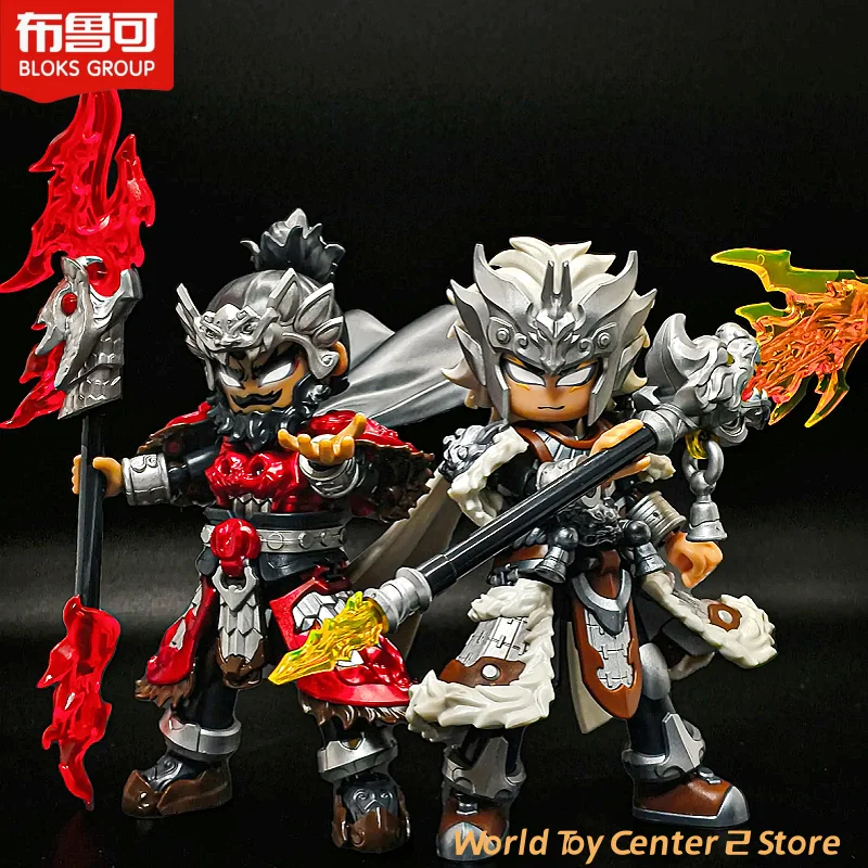 الأصلي Blokees بطل إنفينيتي سلسلة المنقولة ما تشاو تشانغ فاي القرد الملك دمية الربط لعبة مجسمة الحلي الهدايا