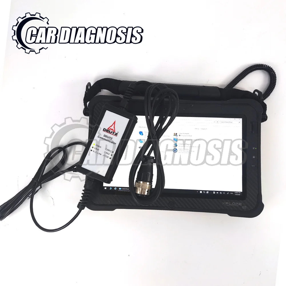 

For Deutz Decom Auto Detector Serdia2023 for Truck Controllers EMR 2/3/4 Diagnostic & Programming Tool+ Xplore Tablet