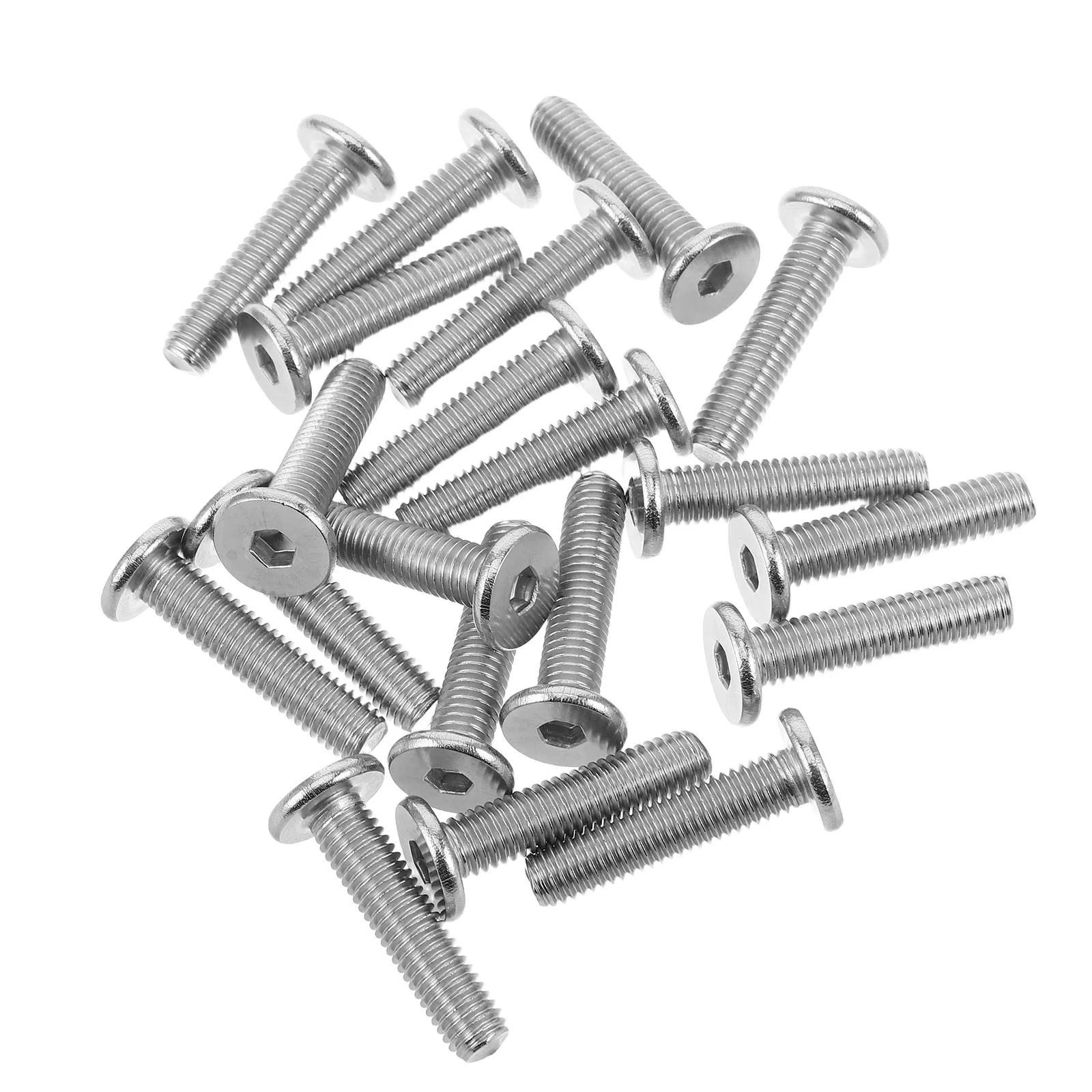 

20 шт. винтов для кошачьих комплексов M8*35: резьбовые болты без головки для кошачьих лазалок, винты с шестигранной головкой, крепежные элементы, запасные части для домашних животных