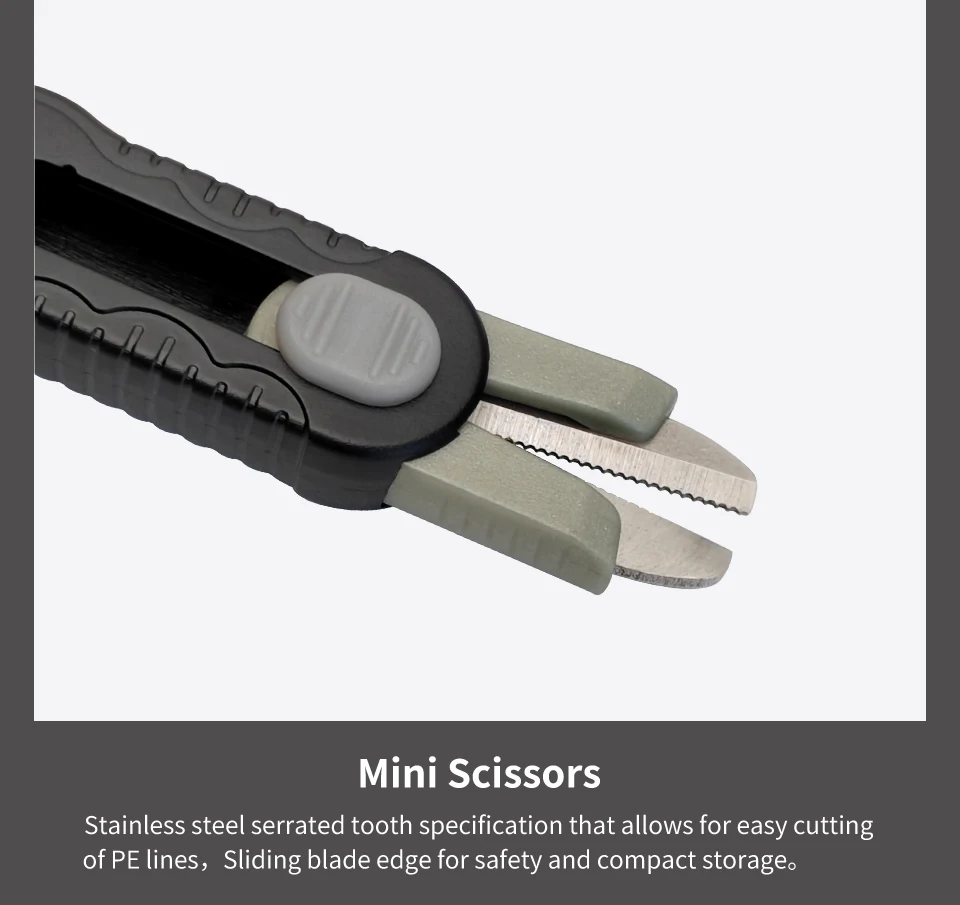 4-in-1 Eging Angelset: Retraktor, 100cm Maßband, Mini-Schnurschere, Egi-Haken-Schärfer, Hakenkorrektor, Tintenfisch-Angelzubehör – Detail 5