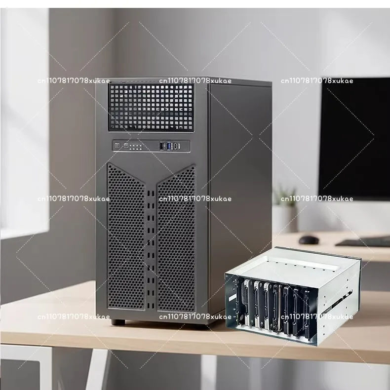 FH-8-position Hard Disk Cage Chassis 2-position Optical Drive To 8-position 2.5-inch Shock-proof Bracket Desktop External Box