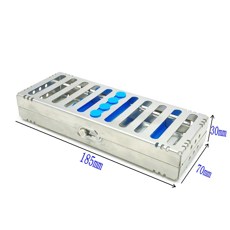 1pc Dental Sterilization Rack Surgical Autoclavable Sterilization Box Dental Cassette Disinfection Tray Dentist Tools view 4
