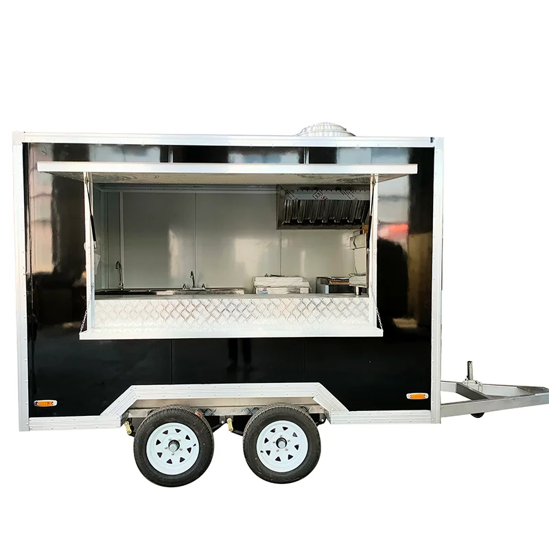 

Mobile Frying and Grilling Truck Commercial Food Stall Truck