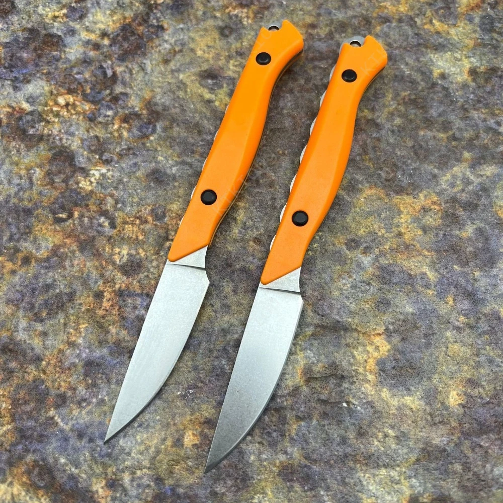 BM 15700 Flyway-CPM 154 Steel Blade Nylon Handle Outdoor Straight Knife with K Sheath Fishing Tools Outdoor Climbing Emergency Knives
