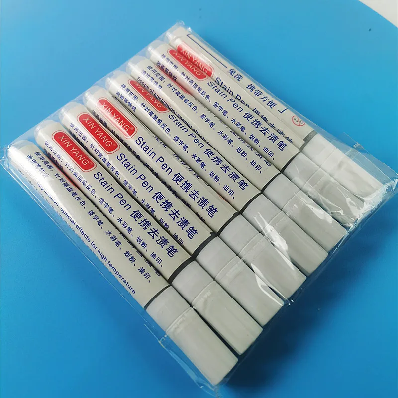 1pcs Clothes Book Cleaning Stain Roller Oil Mark Removing Oil Spot Pen Removing High Temperature Pen Returning Color Painting P