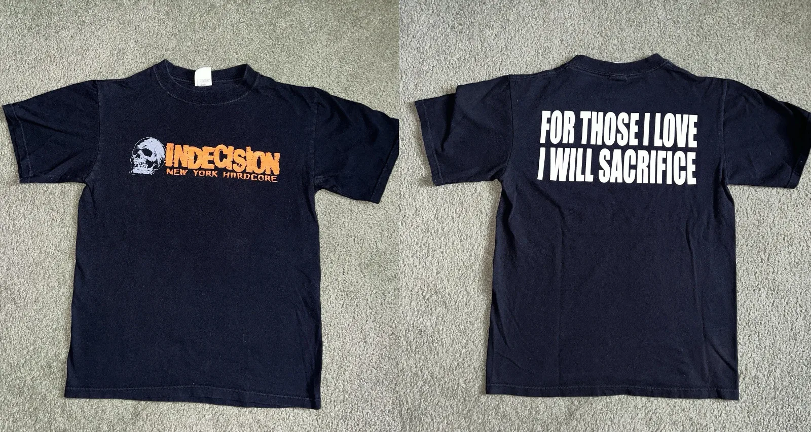Indecision Band For Those I Love I Will Sacrifice T Shirt Full Size S-5XL