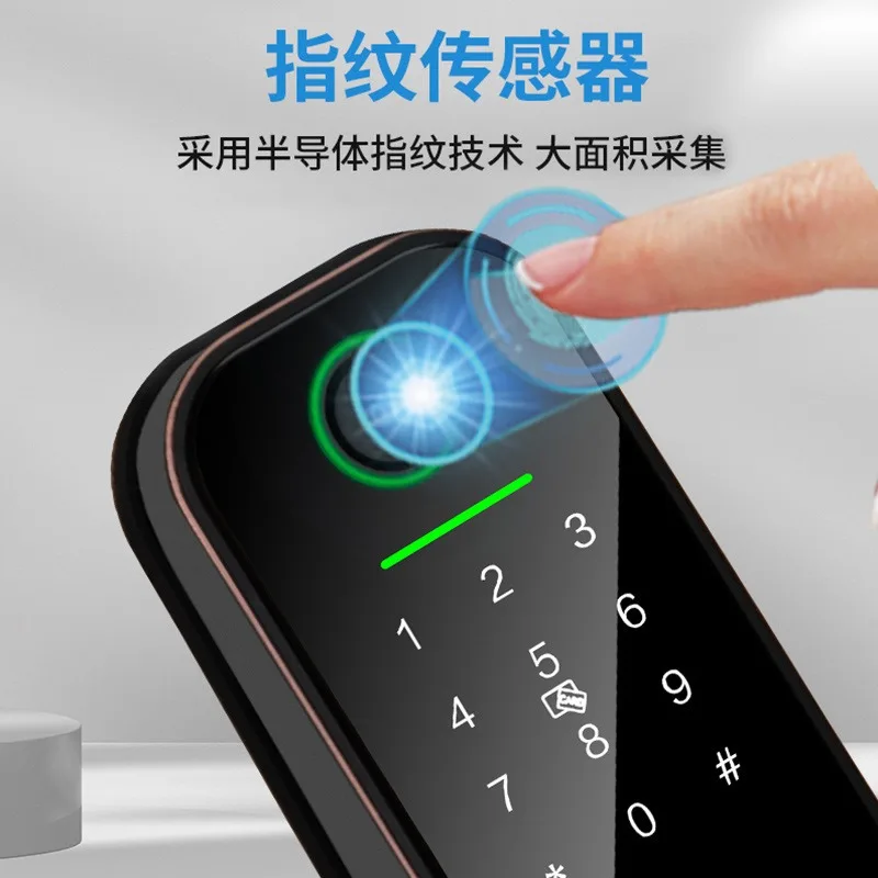 

Hotel apartment home smart fingerprint remote intelligent control password IC card lock