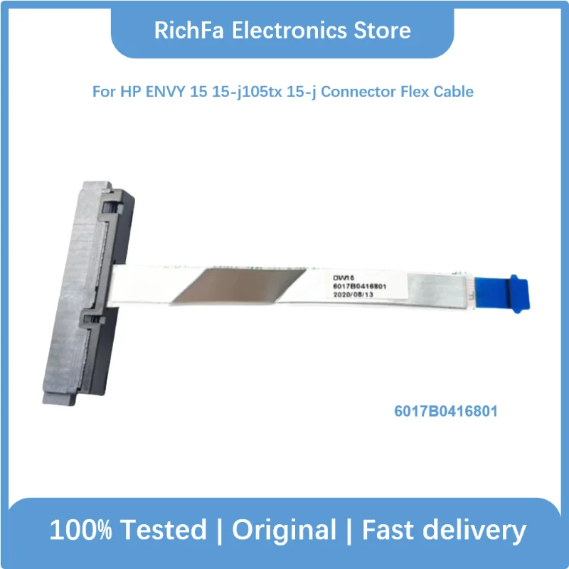 For HP ENVY 15 DW-15 15-J105TX 15-J 15-J015SR 15-Q M6-N 14-CE laptop SATA Hard Drive HDD SSD Connector Flex Cable 6017B0416801