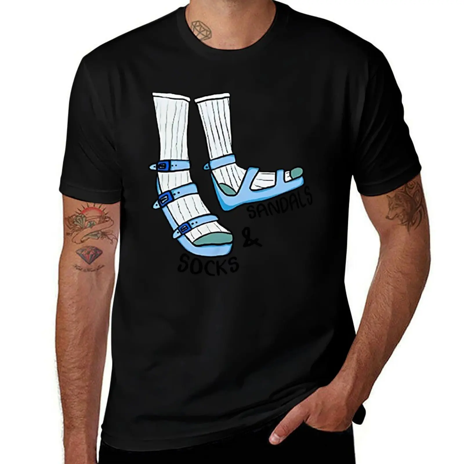 Sinjin Drowning Merch Merchadise Apparel Clothing Clothes T-Shirt Comfortable Basic Crew Neck Tee T-Shirt
