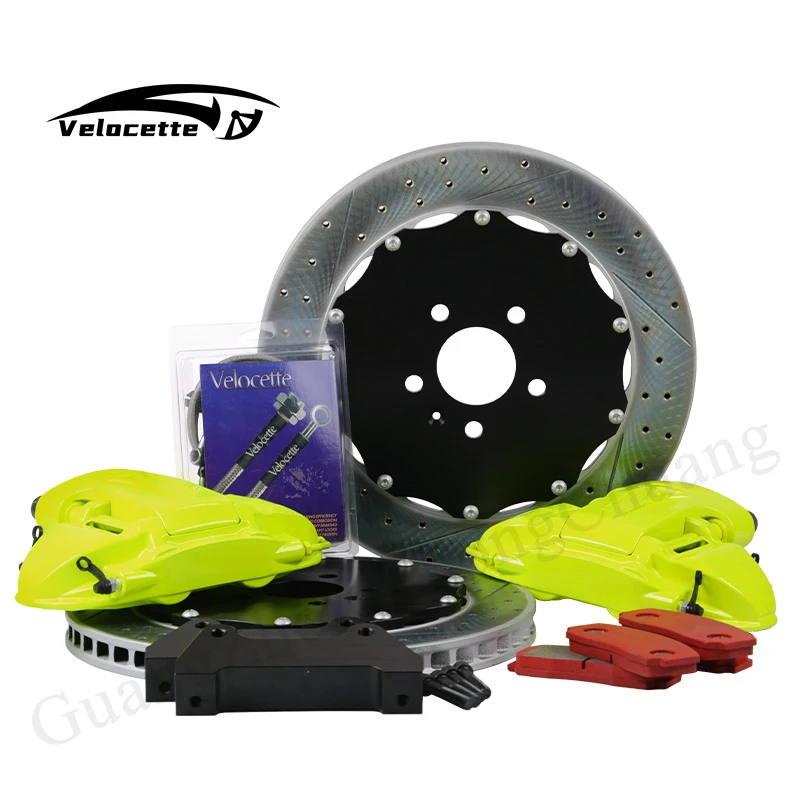Customized Car Big Brake Caliper Kit Mechatronics Integration Rear 6-Pot Auto Caliper For Audi A3 A5 A8 Q7 Q8 A4L