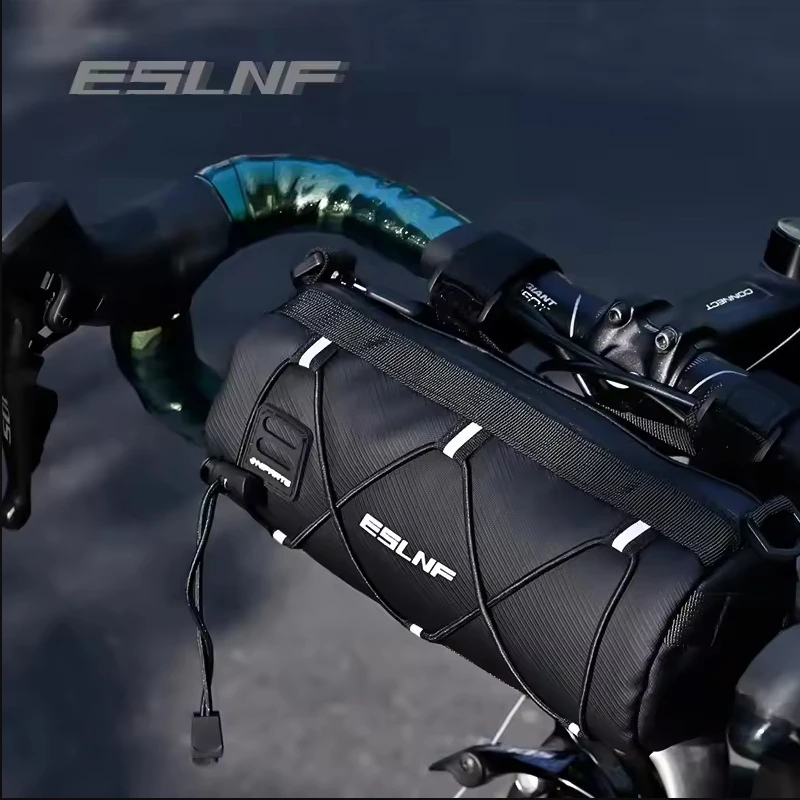 ESLNF Fahrrad-Fronttasche, große Kapazität, Aufbewahrung im Freien, wasserdichte Multifunktions-Reittasche, Mountainbike-Tasche, MTB-Fahrradzubehör
