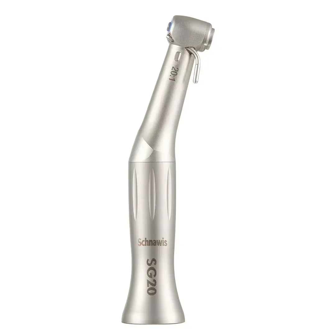 NSK S.Max SG20 contraangulo Dental Low Speed Handpiece 20:1 Reduction Implant Surgery Contra Angle Handpiece Air Turbine