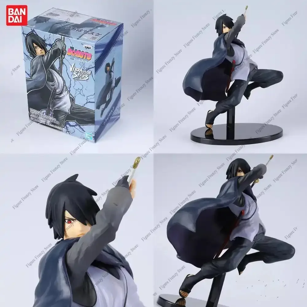 Oferta Especial: Figuras de Anime Banpresto Boruto, Vibration Stars, Uchiha Sasuke, Figuras de Acción de PVC, Figuras Coleccionables de Naruto