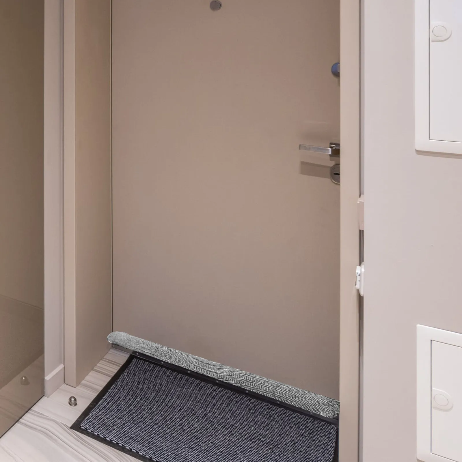 1Set Dual-Sided Door Sweep Draft Stopper Oxford Fabric Windproof Noise Blocker for Bedroom Living Room Under Door Gap