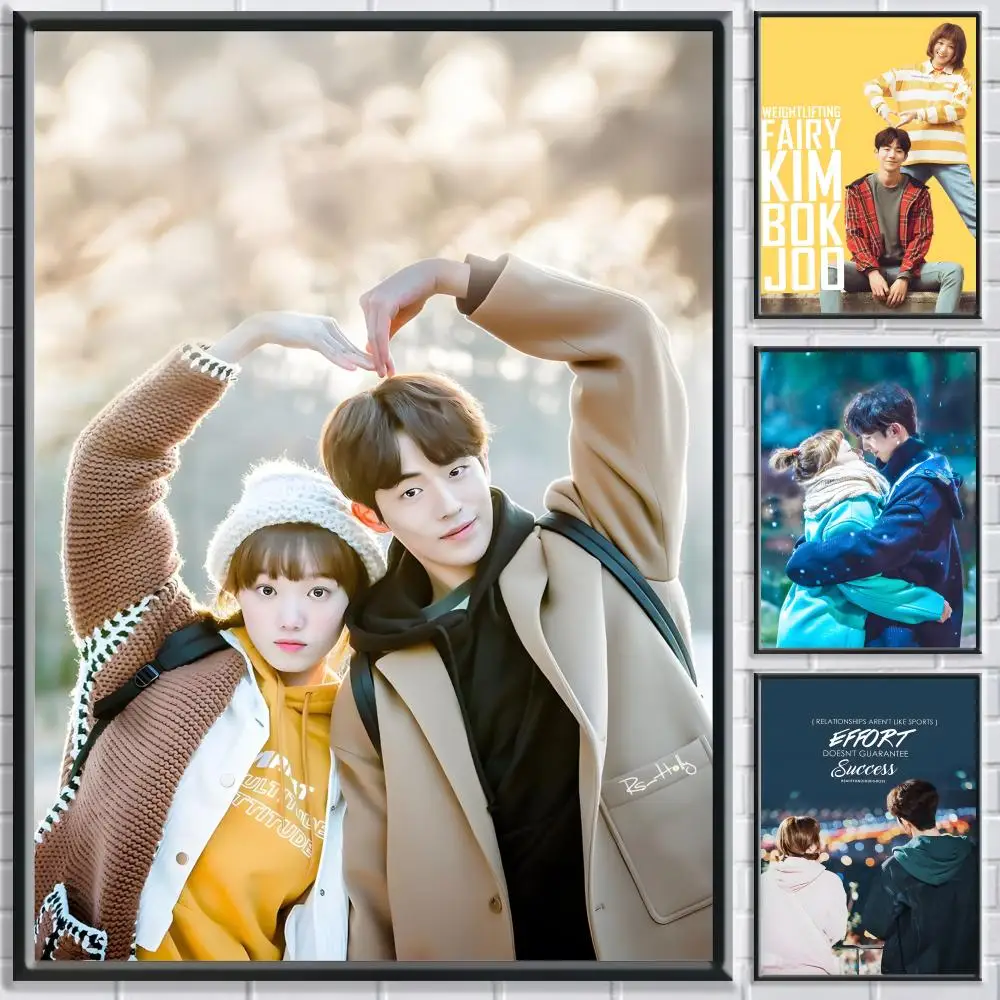 Korean TV Weightlifting Fairy Poster Bedroom living room study & beyond self adhesive decor + perfect gift