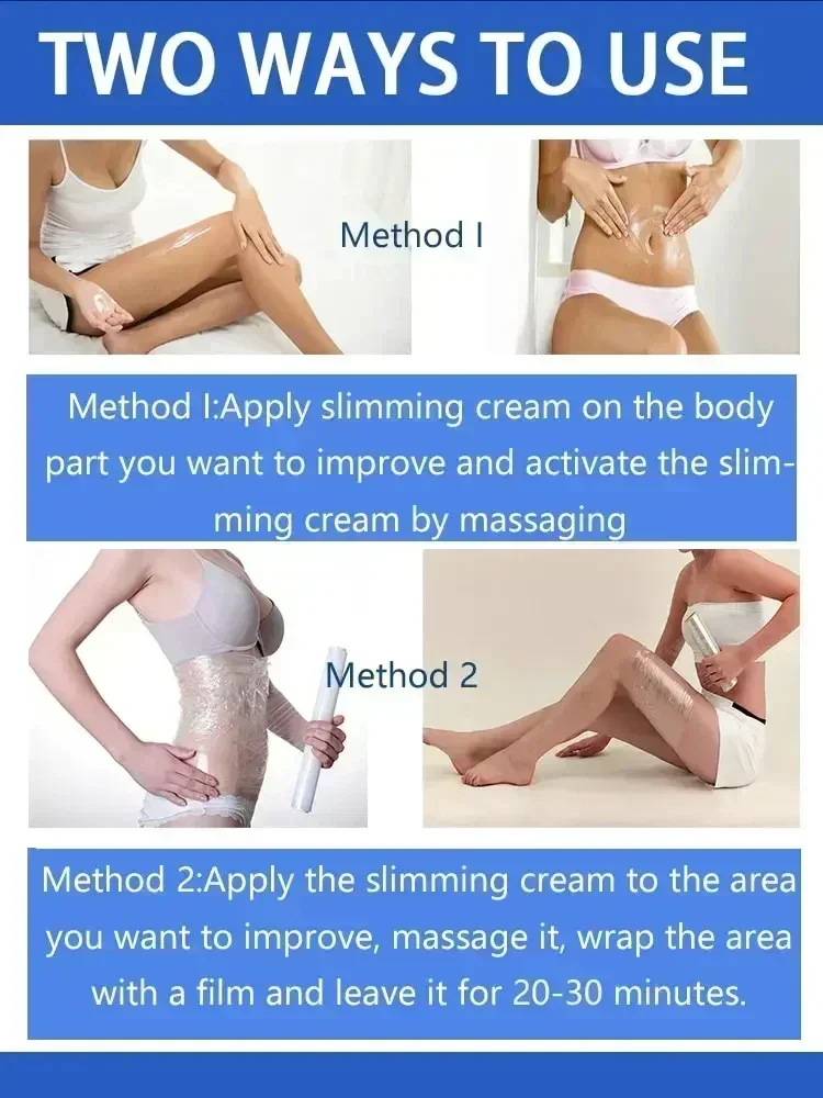Body firming cream, waist, abdomen, thigh full body moisturizing massage cream, home shaping care, refreshing and non sticky