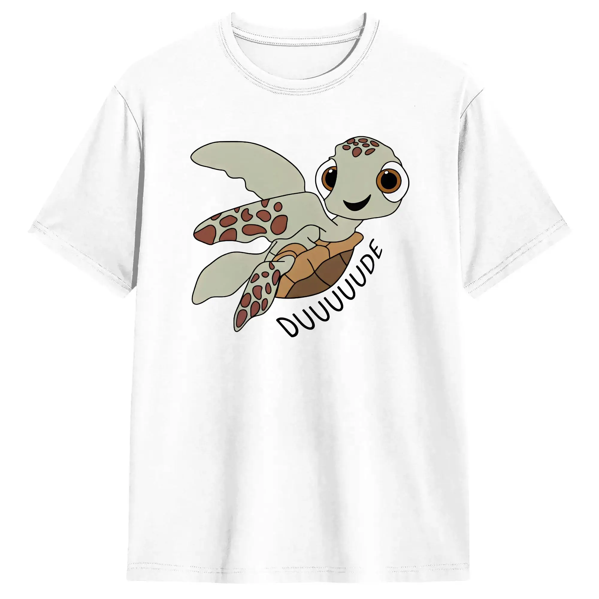 Findings Nemo Character T-Shirt Men  Vintage 100% Cotton Tee Shirt Crewneck Short Sleeve T Shirts Gift Idea Clothes