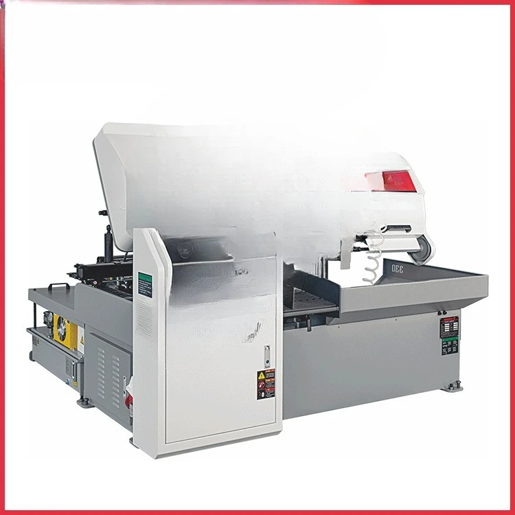 Numerical control intelligent high efficiency series 330A horizontal metal band sawing machine