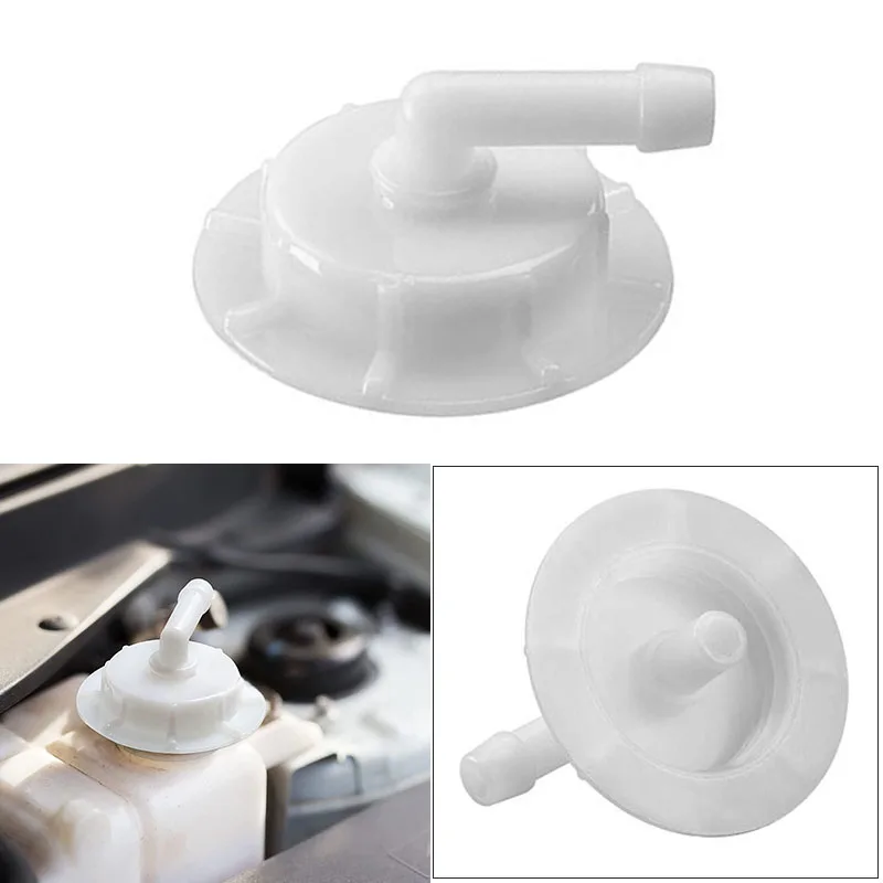 White Radiator Coolant Reservoir Overflow Tank Cap with Joint For Honda Civic CR-V Accord Fit Acura Legend RL CL TL MDX TSX ZDX