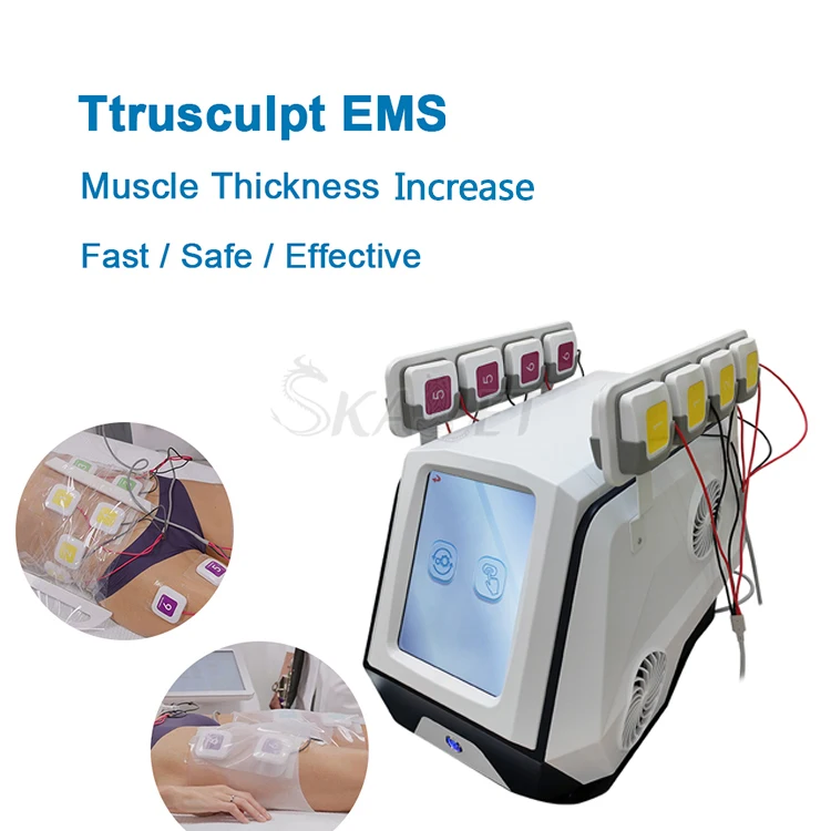 EMS Handles Portable Build Muscle Machine Sculpting Fat Dissolving Body Contouring Slimming Equipment