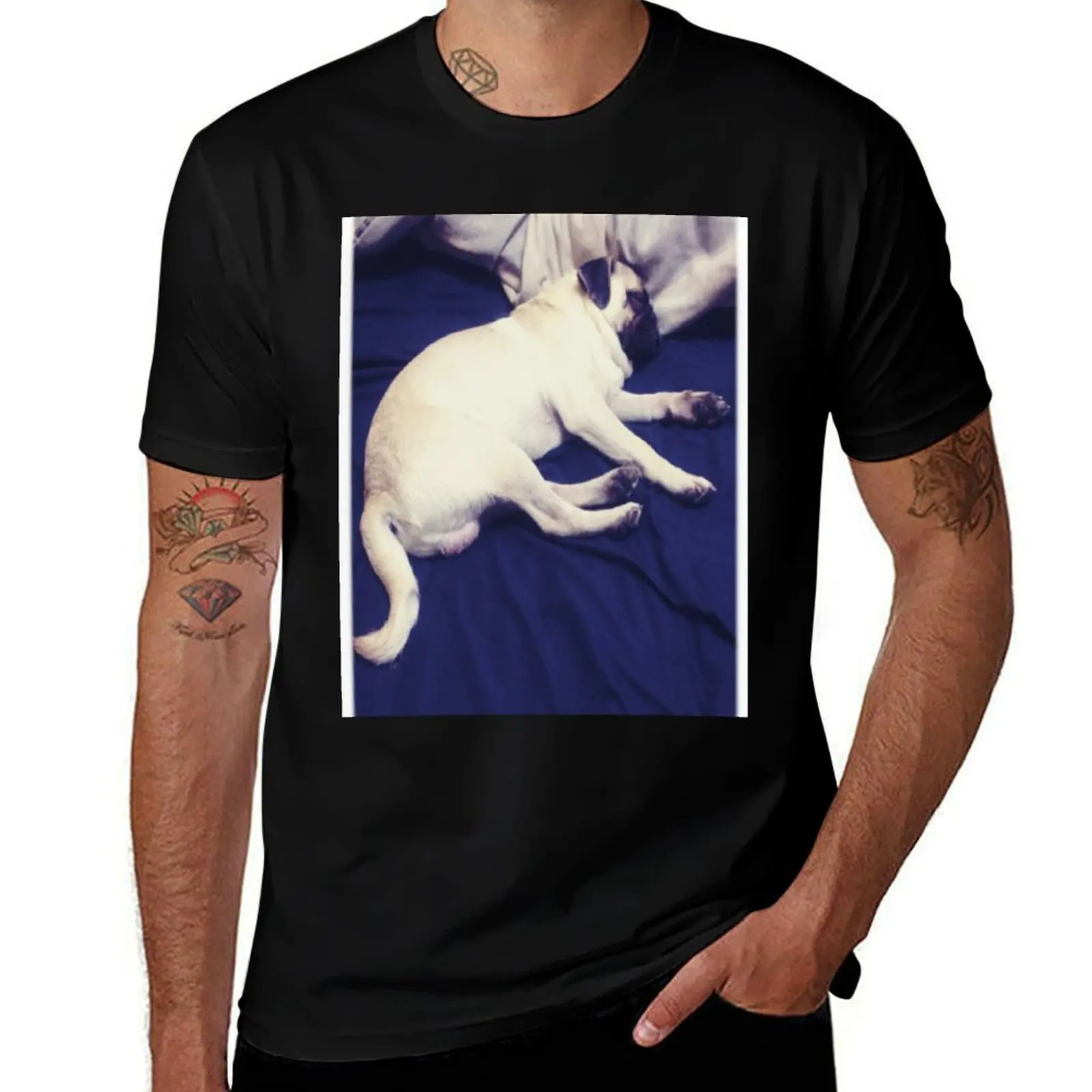Cecil sleeping T-Shirt t shirt for man 100 percent cotton T-Shirt