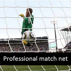Soccer Goal Net Replacement Sports Training Football Door School Professional Practice Accessory Flexible 3.2x1.5x2.1m
