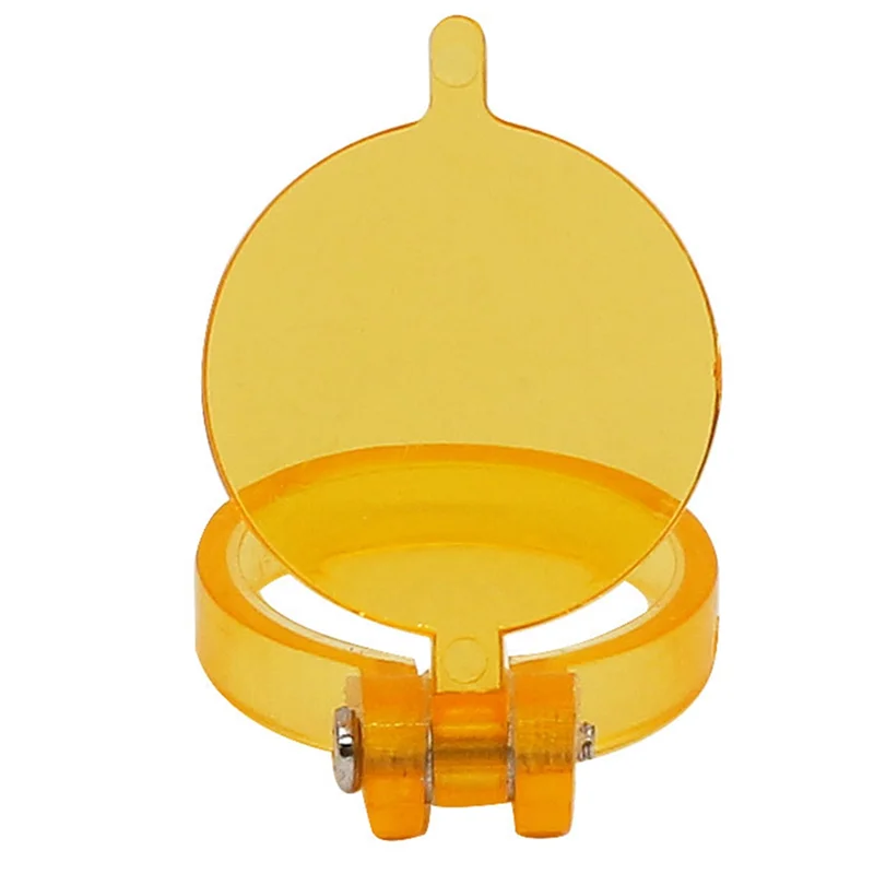 [in stock] 1PCS Yellow Filter for LED head light lamp Dental Loupes Useful Lab Illumination Optical Binocular Magnifier Accessor