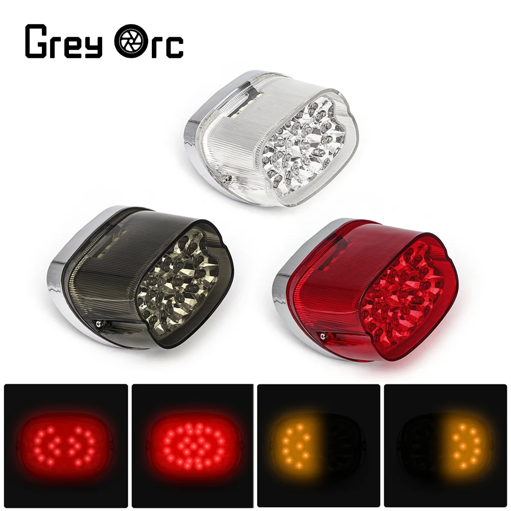 

Задний фонарь для Harley Fatboy Sportster Dyna Road King Glides Fatboy Xl 883 1200, задний фонарь, встроенные тормозные указатели поворота