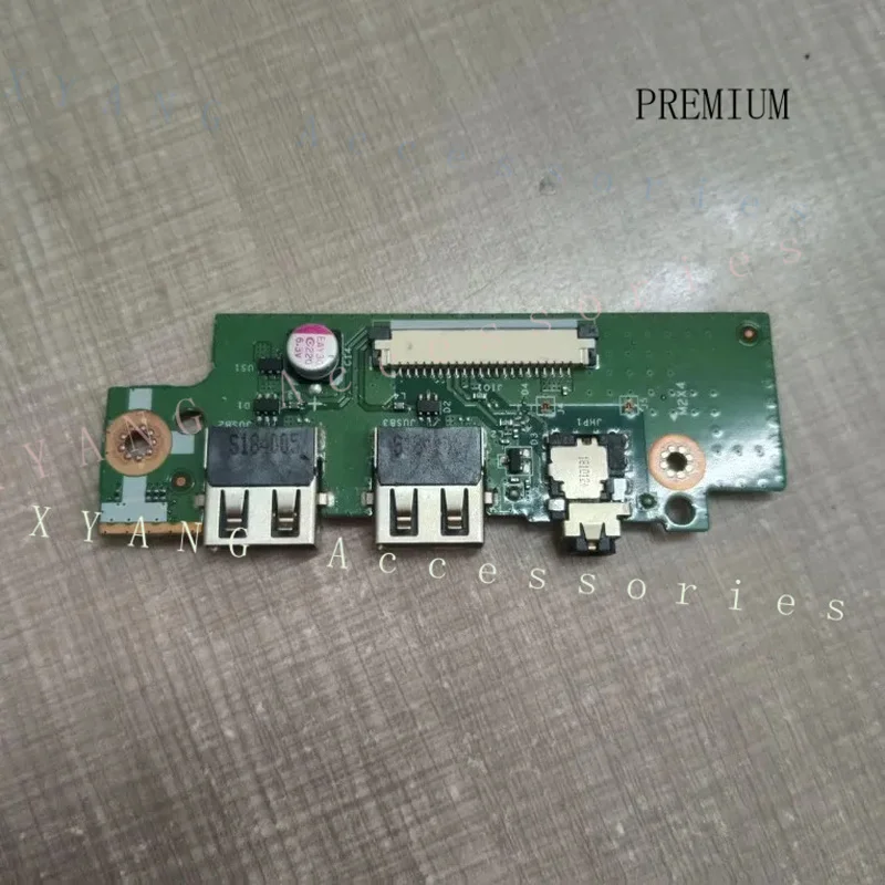N+ USB Audio Headphone Jack Daughter Board LS-E893P D7W01 Replacement For Acer A517-51 A517-51G Laptop