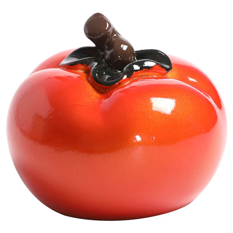 

Persimmon color-changing tea pet ornament, tea table tea table ornament