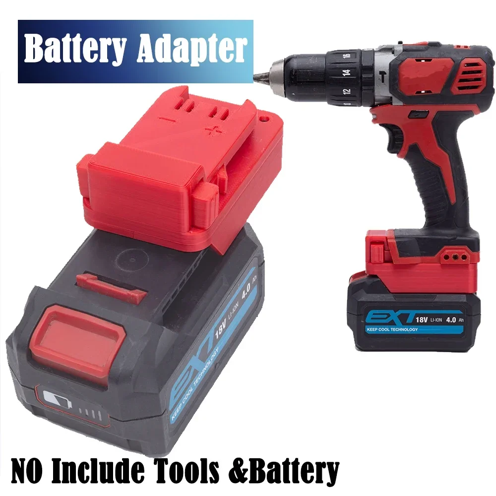 

Adapter For ERbauer EXT 18V Lithium Battery Convert To for Milwaukee 18V Cordless Power Tools Converter(NO Battery)