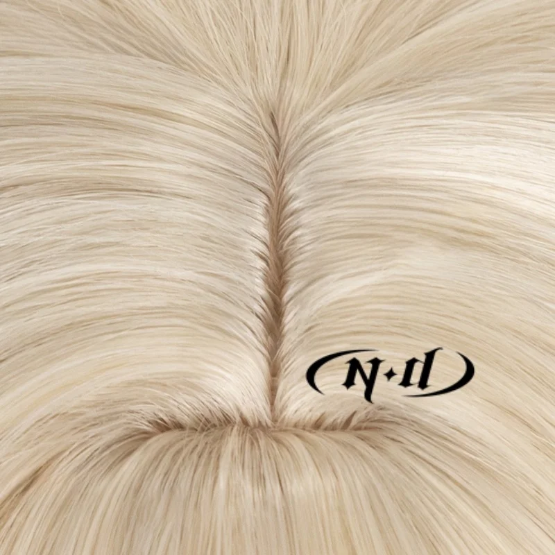 ND Esecutor the Ex Foedere Parrucche Cosplay Parrucchino Biondo Arknights Parrucca per capelli Cosplay per Comic Con Coser Sintetico resistente al calore