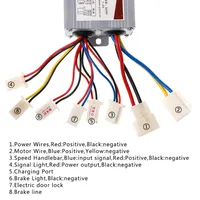 24V 500W Motor Controller 30A For Electric Bike Scooter B85C