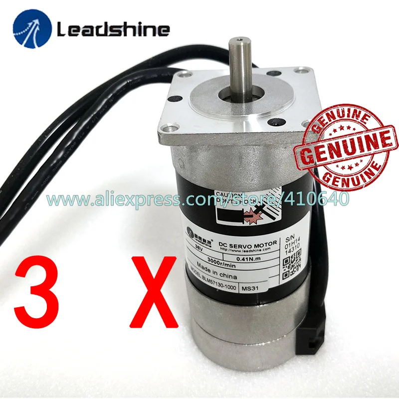 

Leadshine BLM57130-1000 NEMA 23 180 Вт Бесщеточный серводвигатель постоянного тока 100% оригинальный серводвигатель