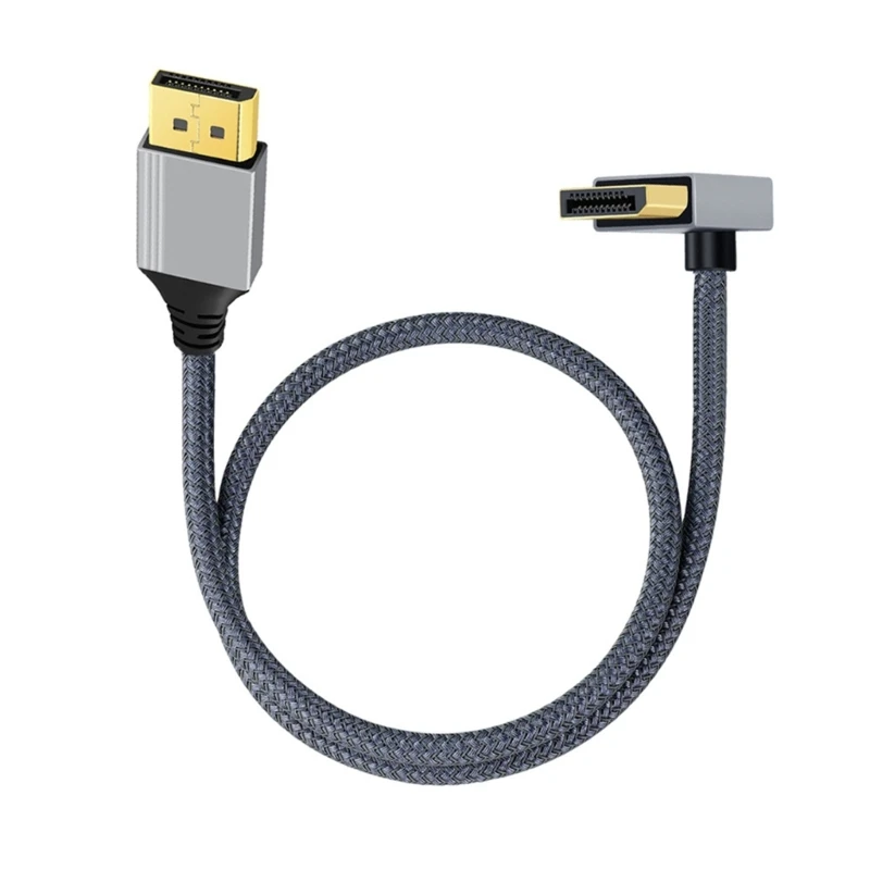 Performances 4K 60Hz DisplayPort to HDMIcompatible Video Wire, Braided Constructions for Display Connection