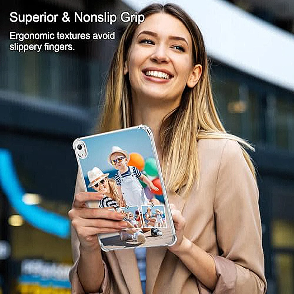 Custom iPad Case For iPad A16 Air 4/5/6 5th/4th M2 M3 Pro M4 11 12.9 13 2018 2019 2020 2021 20222 Transparent Case
