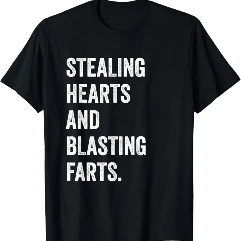 Stealing Hearts And Blasting Farts Vintage Toddler Kids T Shirt