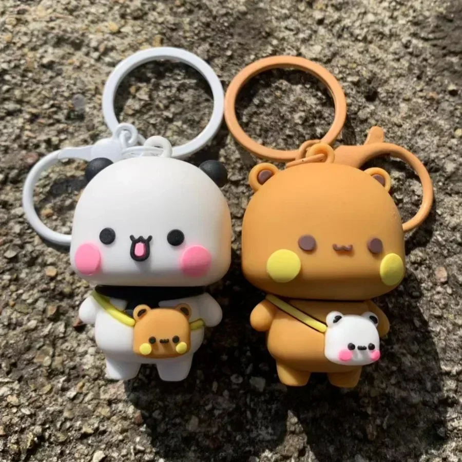 

Kawaii Yier Panda KeyChain Bubu Dudu Doll Anime Figure Kids Toy Backpack Hanging Ornaments Cute Pendant Mobile Phone Chain Gifts