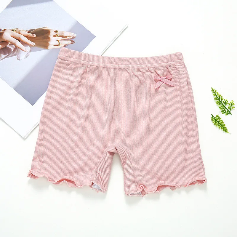 100% Cotton Girls Safety Pants Top Quality Kids Short Pants Underwear Children Summer Cute Shorts Underpants For 3-10 Years Old