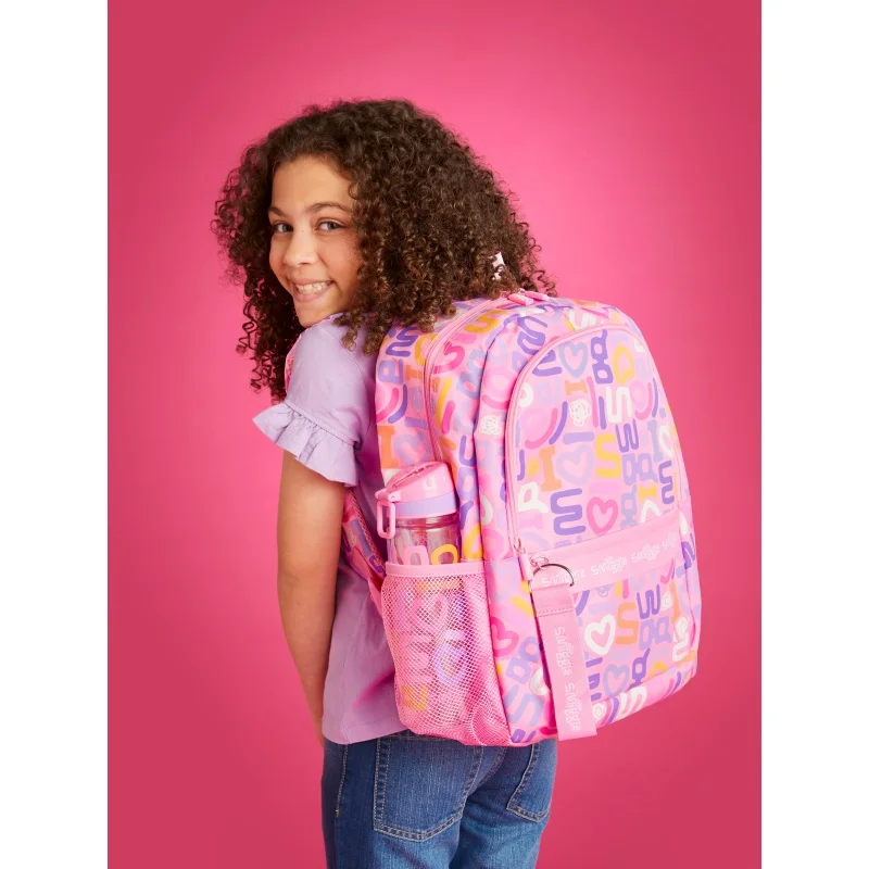 Australian Smiggle Original Student Popular Letter Backpack For Men And Women Lightweight Backpack With Large Capacity