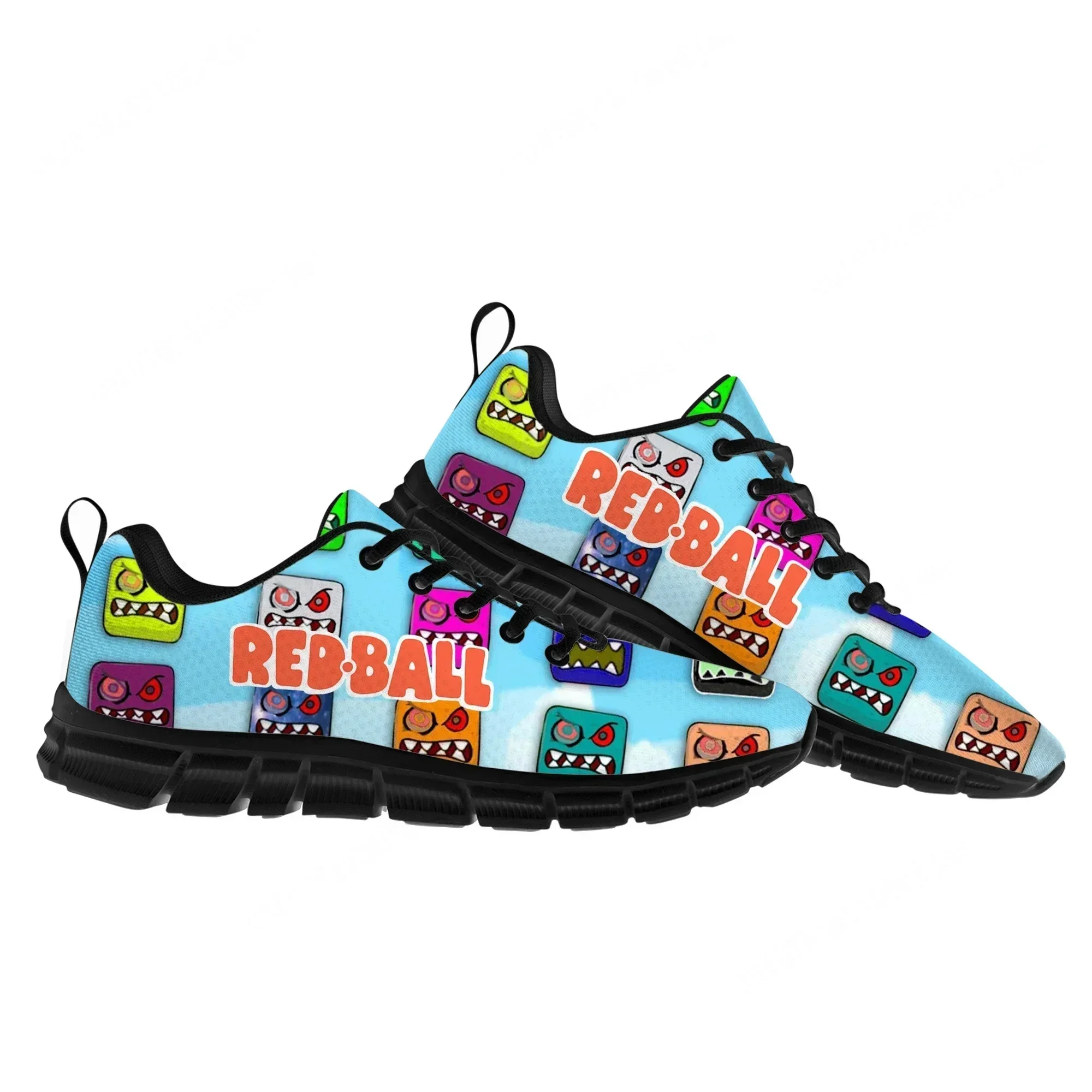 

Red Ball Sports Shoes Hot Cartoon Game Mens Womens Sneakers Fashion Sneaker Custom Built Shoes
