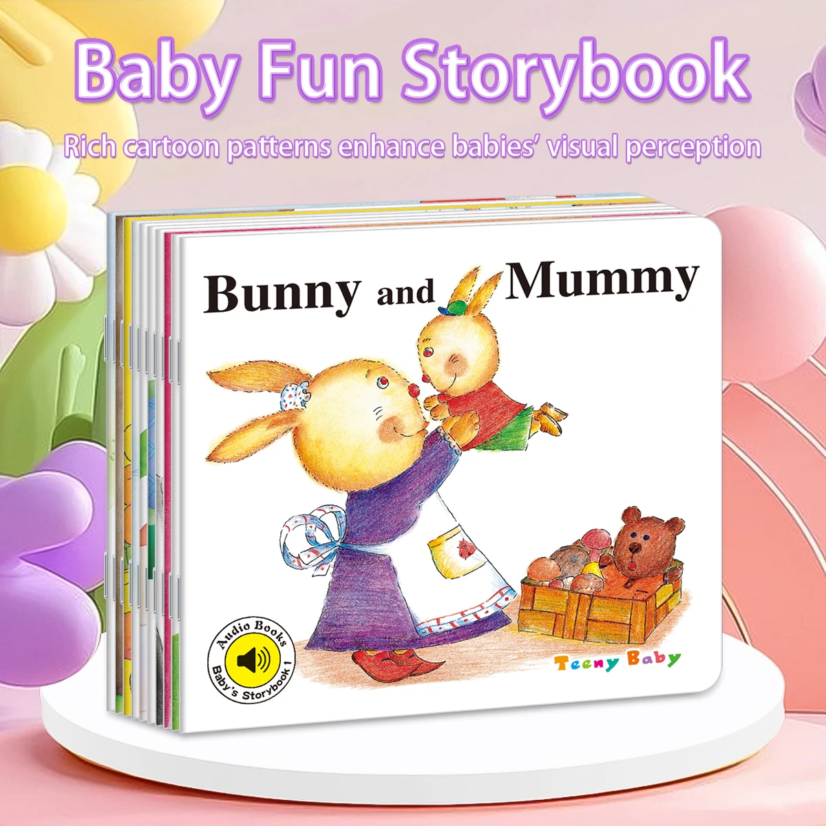 10 English Storybooks – A variety of bedtime stories and colorful readers; perfect as a gift or a travel essential.