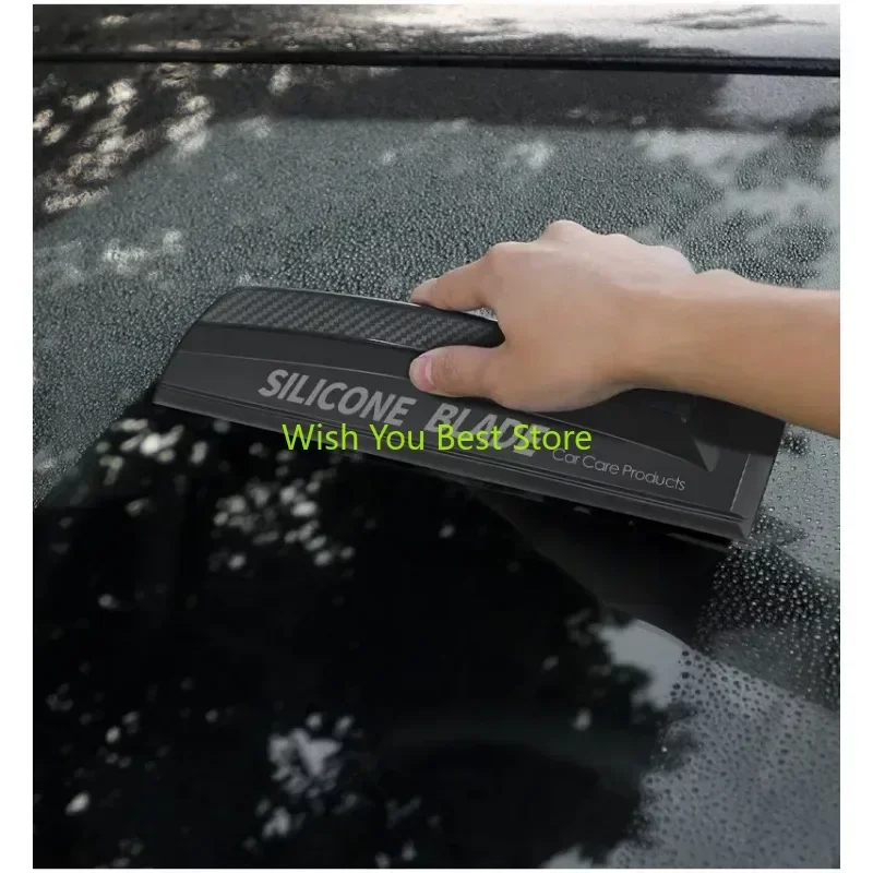 Non-Scratch Soft Silicone Handy Squeegee Water Window Wiper Drying Blade Clean Scraping Film Scraper Accessories Car wrap tools