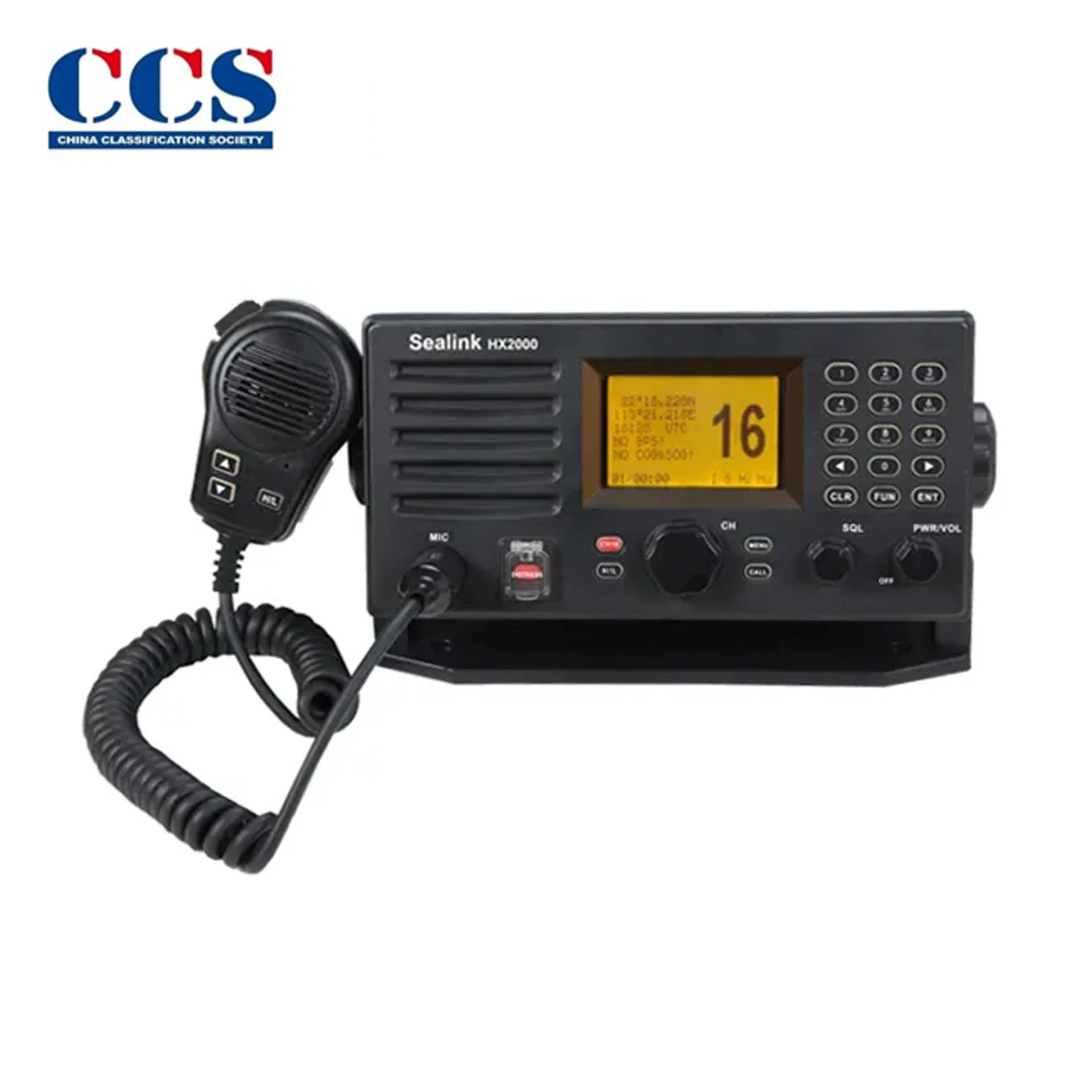 HX2000 GMDSS HX-2000 Marine VHF Radio of transmitting and receiving DSC and radiotelephony For A1 Zone (Class A DSC)