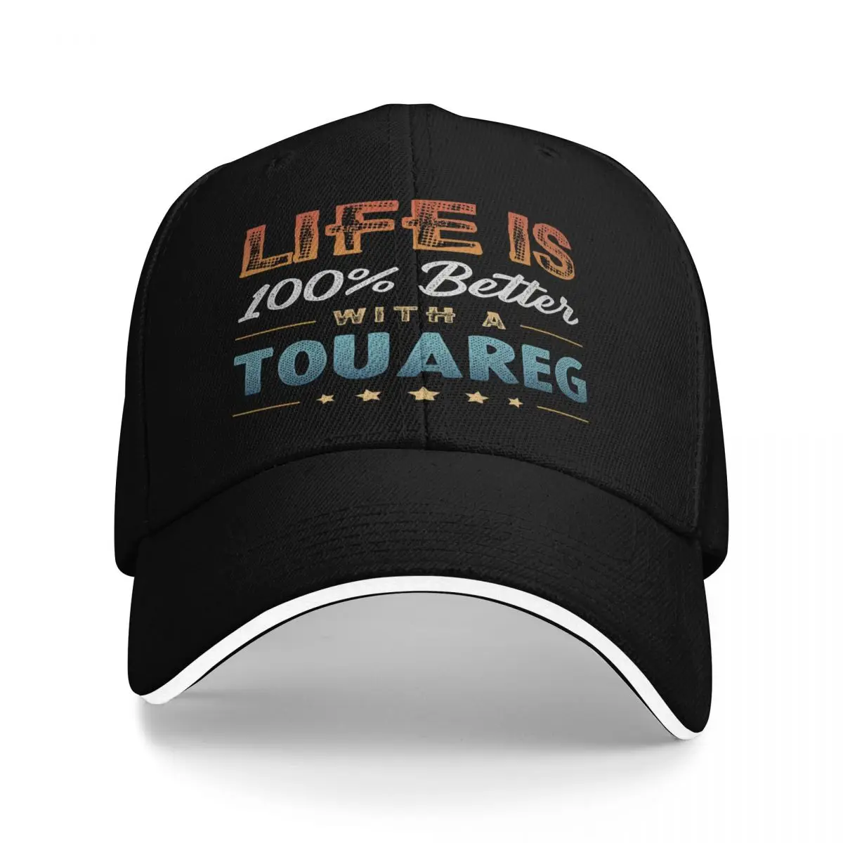 Life Is 100 With A Touareg Cap Mens Hat Baseball Cap Cap Man Summer Man Hat Baseball Cap