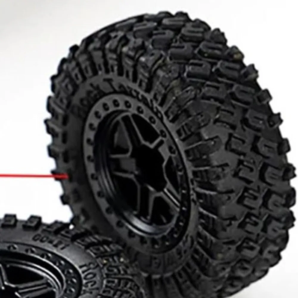 

Plastic 1/18 AWD RC Rock Crawler Car 2.4G Radio Controlled Off Road Vehicle Brushed Motor 12KM/H Speed Model Toy for Kids Adults