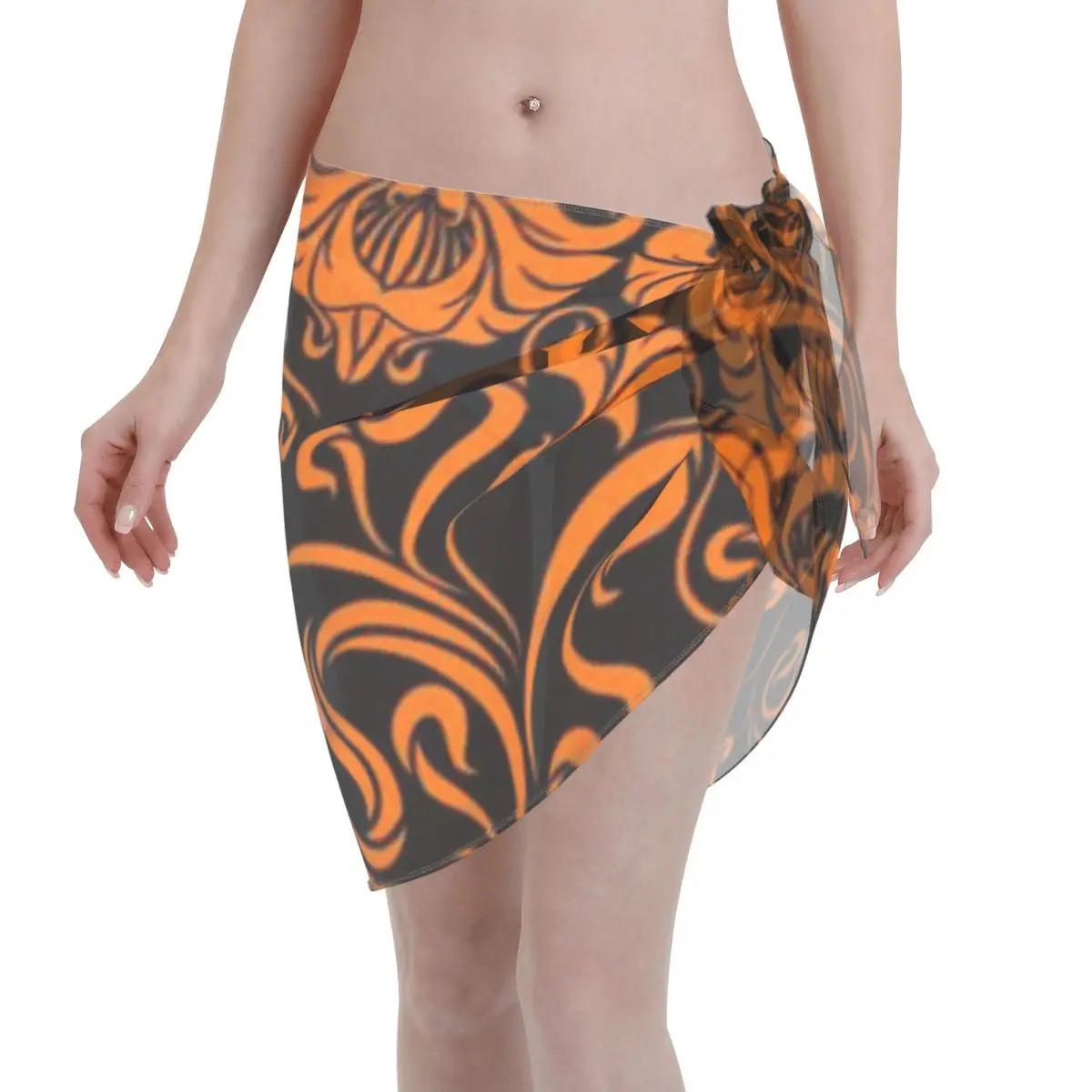 Promotion Stillwater OK - Floral Women's Beach Wrap SkirtOutdoor Bathing Wrap Pool Skirt Wrap